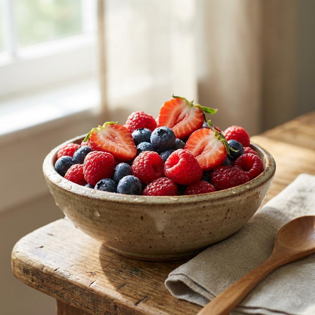 Свежие ягоды